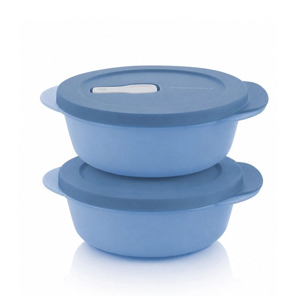 Tupper Ware CrystalWave® PLUS Leftover Duo Set