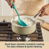 Pyrex Pyrex® Ceramic Cookware 7.7-in/2qt Saucepan with Lid